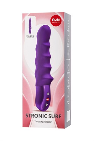 Пульсатор Fun Factory STRONIC Surf, силикон, фиолетовый, 20,5 см УТ-00008186