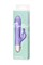 Вибратор с клиторальной стимуляцией Flovetta Crocus, силикон, фиолетовый, 17,5 см 457708