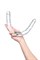 Фаллоимитатор двусторонний TOYFA Double Dildo, TPR, прозрачный, 40 см 882022