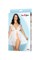 Комбинация и стринги Candy Girl Stella белые, 2XL 840092-WHT-2XL