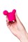 Насадка для массажера Love Magic, силикон, розовая, 6 см E23A-M