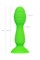 Анальная втулка A-Toys by TOYFA Terg, силикон, зеленый, 10 см 761325