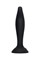 Анальная втулка A-Toys by TOYFA Stroft, силикон, черный, 10,5 см 761323