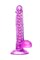 Реалистичный фаллоимитатор A-Toys by TOYFA Celiam, TPE, фиолетовый, 20,5 см 762011