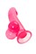 Реалистичный фаллоимитатор A-Toys by TOYFA Fush, TPE, розовый, 18 см 762006