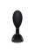 Анальная втулка A-Toys by TOYFA Tord S, силикон, черная, 8,5 см 761321