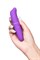 Вибратор Штучки-Дрючки, ABC-пластик, фиолетовый, 12 см 690020