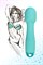 Вибратор Штучки-Дрючки «Дрючка-удовольствие», силикон, голубой, 18,5 см 690554