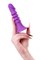 Анальный фаллоимитатор A-Toys Drilly, силикон, фиолетовый, 14 см 761319