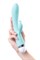 Вибратор с клиторальным стимулятором Flovetta by Toyfa Iris, силикон, голубой, 22 см 457702