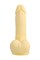 Фаллоимитатор Beyond by Toyfa, James, силикон, желтый, 20 см 872015