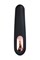 Нереалистичный вибратор WANAME D-SPLASH TSUNAMI, силикон, черный, 18,3 см 481008