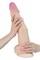 Фаллоимитатор неоскин - СУПЕРГИГАНТ с присоской Lovetoy, TPR, телесный, 39 см 957803