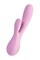 Нереалистичный вибратор Satisfyer Mono Flex, силикон, розовый, 20,4 см. J2018-87-3