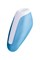 Вакуум-волновой бесконтактный стимулятор клитора Satisfyer Love Breeze, силикон, голубой, 9,5 см. J2018-127-1