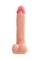 Фаллоимитатор RealStick Silicone Henry C, телесный, 25 см 9420004