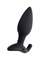 Анальная втулка LOVENSE Hush (S), силикон, черная, 12,1 см LE-04