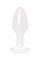 Анальная втулка TOYFA, акрил, белый, 8 см, ? 2,8 см 881305-10