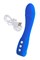 Нереалистичный вибратор L'EROINA by TOYFA Blury, силикон, синий, 18,5 см, ? 3,4 561020