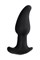 Анальная втулка Erotist Hurricane с эффектом римминга, силикон, черный, 14 см 541316