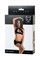 Комплект Glossy Brianna из материала Wetlook, черный, XL 955027-XL