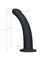 Анальный фаллоимитатор POPO Pleasure by TOYFA Serpens с изгибом S, силикон, черный, 13 см 731439