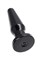 Анальная втулка TOYFA POPO Pleasure Gemini ?, TPE, черная, 12,4 см 731412