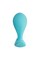 Анальная втулка ToDo by Toyfa Blob, силикон, голубая, 5,5 см, ? 2,1 см 357020