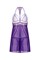 Комбинация и стринги Candy Girl Nevaeh фиолетовые, XL 840047-PRL-XL