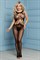 Костюм-сетка и стринги Candy Girl Jazmyn черные, OS 843022