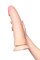 Фаллоимитатор RealStick Brutal Titan на присоске, neoskin, телесный, 30 см 822010
