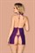 Комбинация и стринги Candy Girl Angelika фиолетовые, OS 840065
