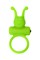Эрекционное кольцо на пенис A-Toys by TOYFA Flik, силикон, зеленый, 9,1 см, ? 3,1 см 768017