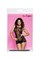 Платье-сетка и стринги Candy Girl Vivian черные, OS 844004