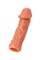 Насадка KOKOS  с дополнительной стимуляцией, реалистичная,TPE, телесный, 12.7 см ES.05-S