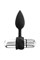 Набор анальных плагов Bathmate Anal Training Plugs VIBE, силикон, чёрный BM-V-VP