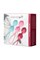 Набор вагинальных шариков Satisfyer  Balls C03 Double, силикон, ассорти, ? 3 см. J01511N