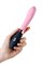 Универсальный массажер Eromantica Monica, силикон, розовый, 21 см 230201