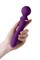 Многофункциональный вибромассажер Eromantica Uma, силикон, фиолетовый, 20 см 230304
