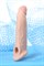 Насадка Toyfa XLover, для увеличения размера, TPE, телесный, 16,5 см 748022