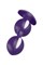 Анальный стимулятор Fun Factory B BALLS, силикон, фиолетовый, 13 см 39166