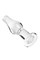 Анальная втулка Sexus Glass, стекло, прозрачная, 14,5 см, ? 4 см 912188
