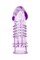 Насадка на пенис TOYFA, TPE, фиолетовая, 13 см 818017-4