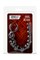 Анальная цепочка Black & Red by TOYFA, ПВХ, черная, 31 см, ? 2,3 см 901302-5
