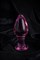 Анальная втулка Sexus Glass, стекло, розовая, 10 см, ? 4 см 912106