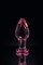 Анальная втулка Sexus Glass, стекло, розовая, 10 см, ? 4 см 912106