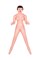 Кукла надувная Dolls-X by TOYFA Grace, шатенка, с тремя отверситями, кибер вставка: вагина-анус 117013