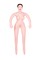 Кукла надувная Dolls-X by TOYFA Gabriella с реалистичной головой, брюнетка, с тремя отверстиями 117017
