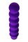 Нереалистичный вибратор TOYFA A-Toys, силикон, фиолетовый, 17 см 761027