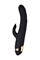 Вибратор с клиторальным стимулятором WANAME D-SPLASH Thunder, силикон, черный, 24,2 см 481003